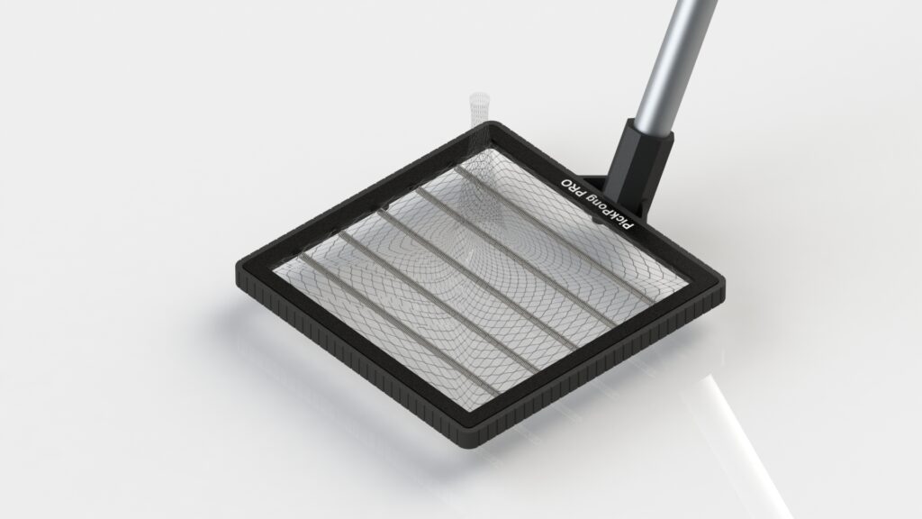 Zbieracz piłeczek PickPong PRO - czarny